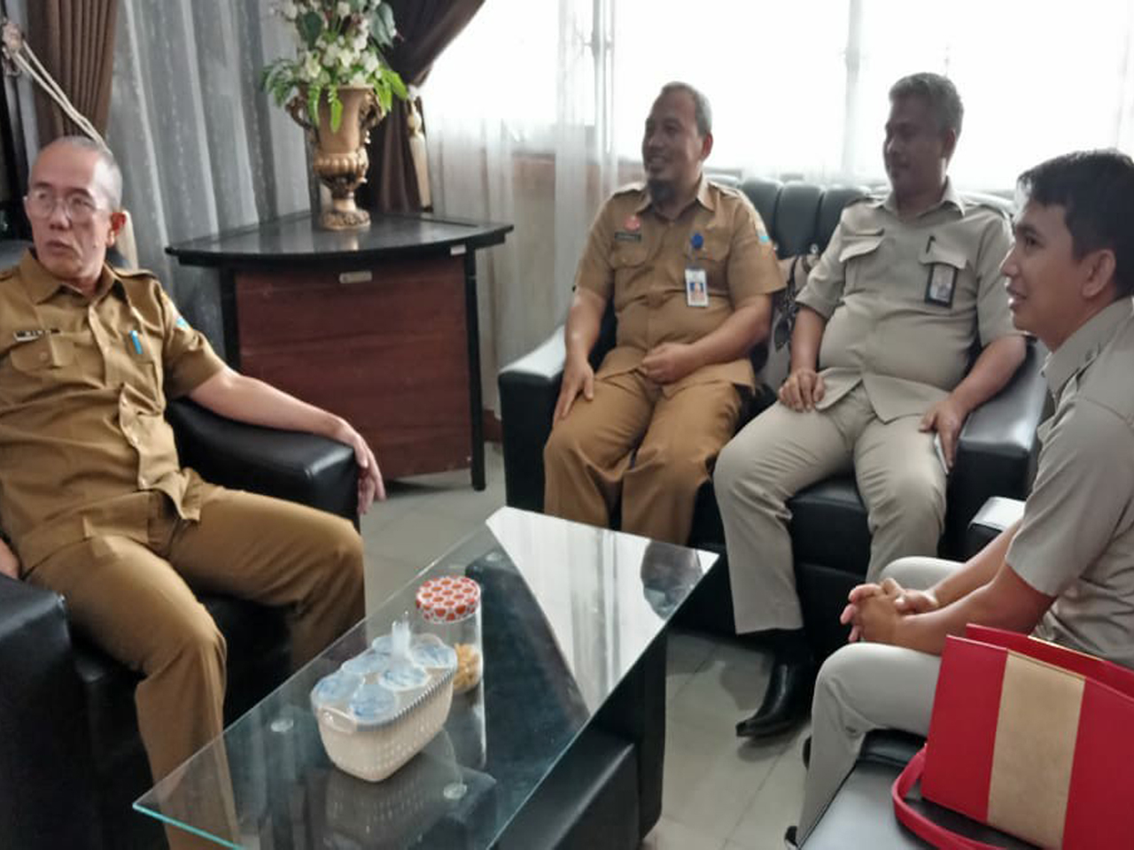 Kunjungan Ke Biro Aset Provinsi Jambi